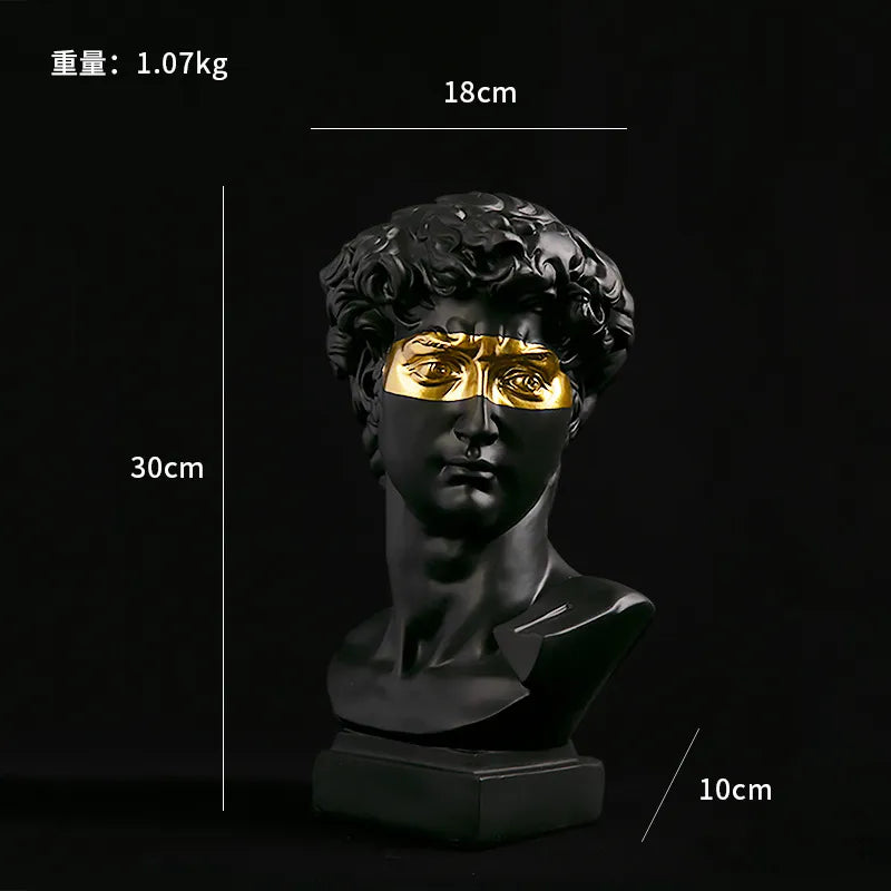 Skanto | Europeisk Hjem Dekor David Hode Harpiks Statuer Statuer Hjem Dekor Moderne Abstrakt Kunst Buste Skulptur Kunst Skisse Praksis