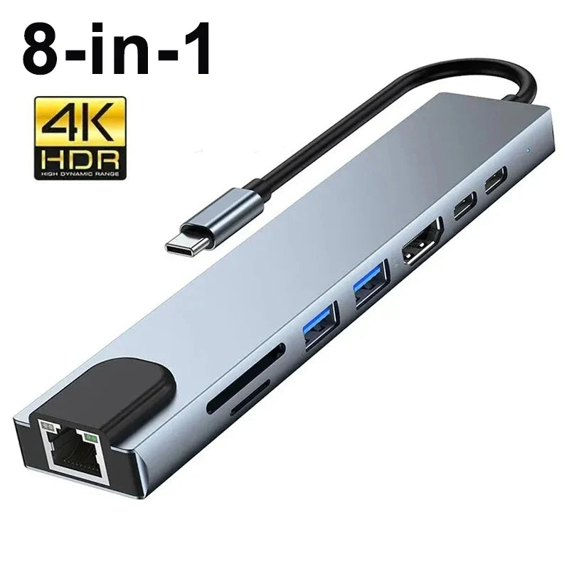 Skanto | Type C - USB Dockingstasjon Hub