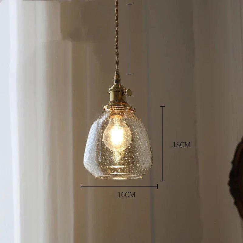 Skanto | NostalgiaLuxe - Elegant vintage glass lamp - Sofistikert atmosfære garantert
