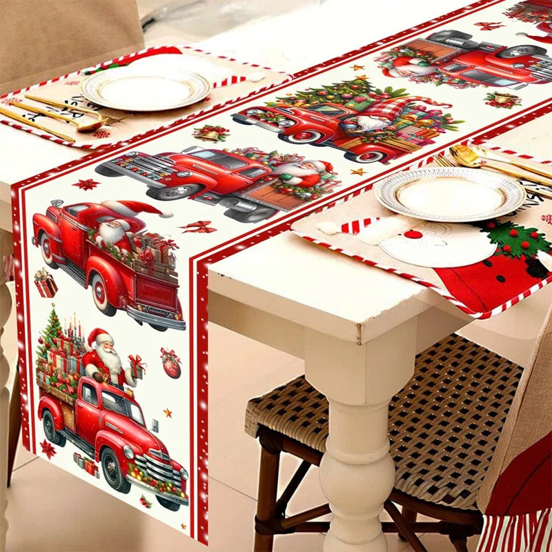 Skanto | Juleløper Festivia | 180×35 cm | Elegant & Festlig | Borddekorasjon for Jul & Nyttår 2025/2026