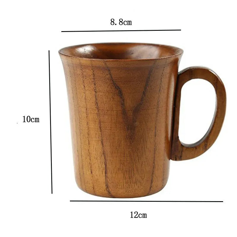 TimberBrew Tre-mug – Håndlaget Hardtre Rustikk Eleganse | Skanto
