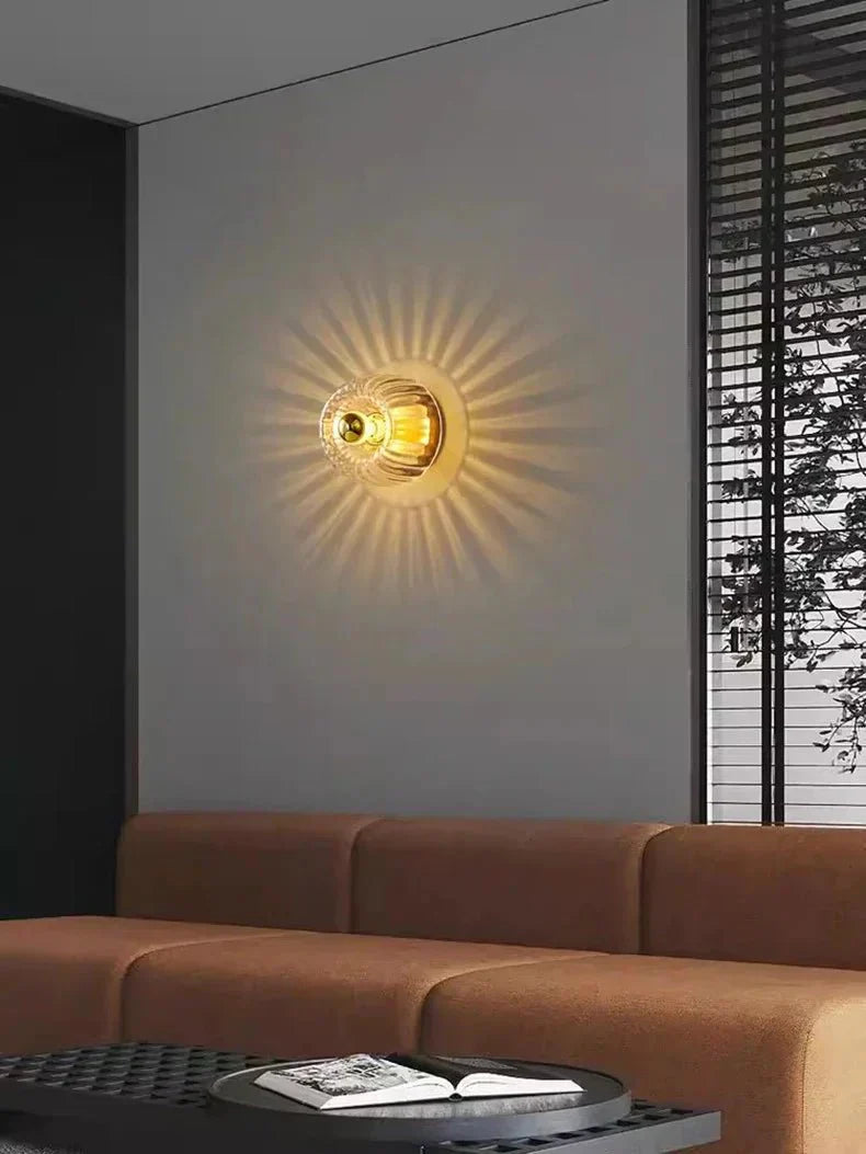 Skandinavisk Bauhaus Vegglampe Skanto