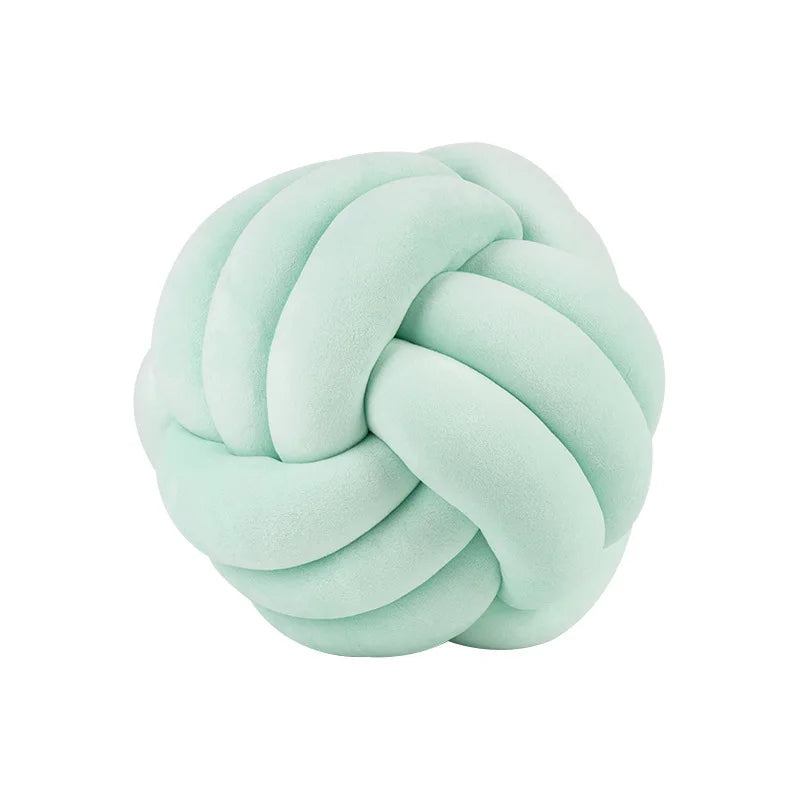 Plush Knot Cushion (Velour) | Skanto