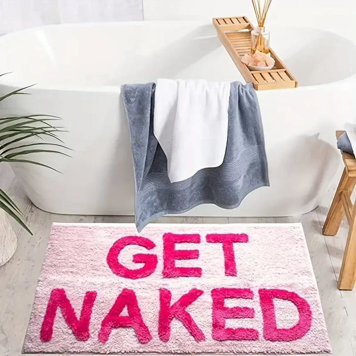 BlushNaked Tufted Design Rug – Rosa "Get Naked" Bad & Stue Teppe | Skanto