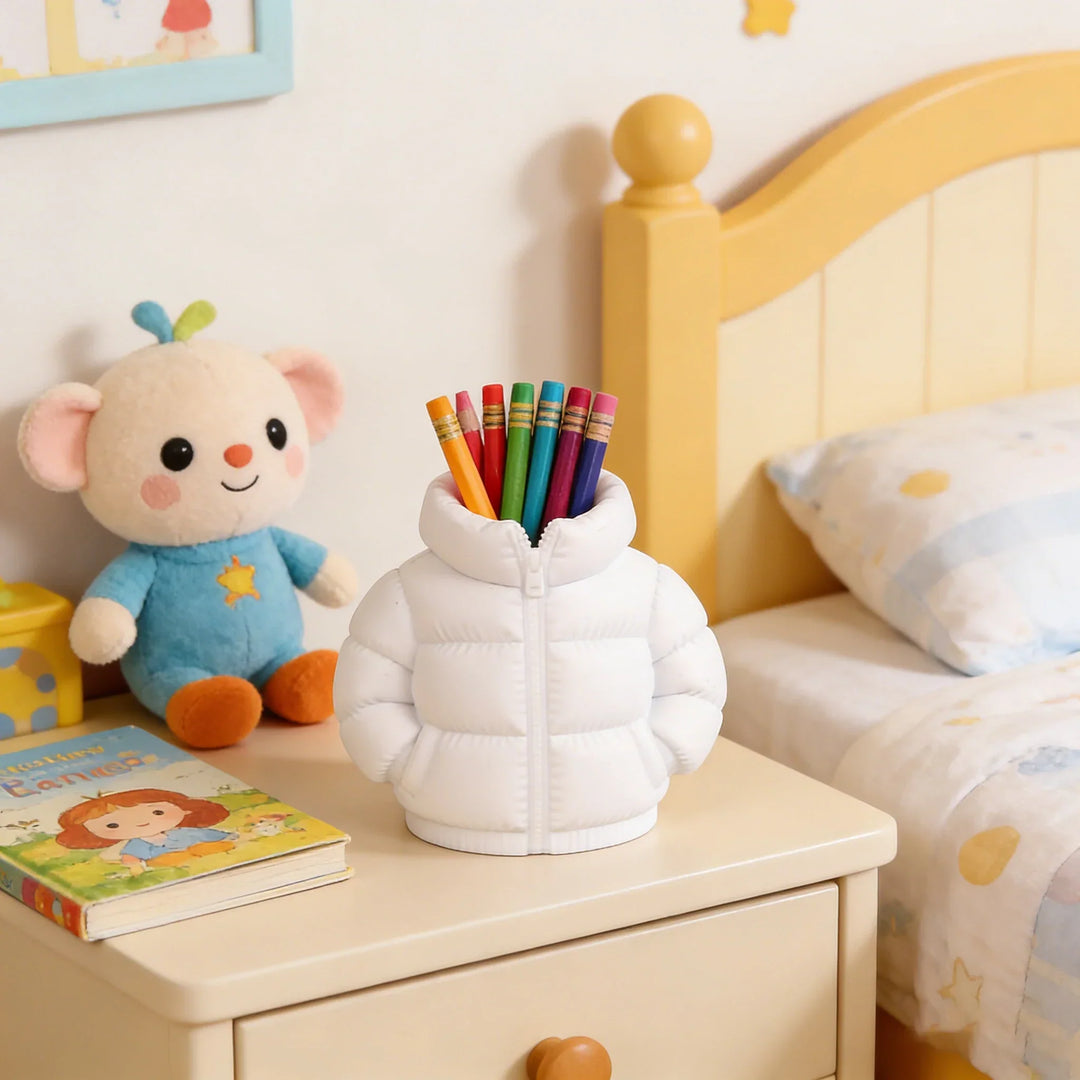 Mini Puffer Jakke Pennholder | Skanto