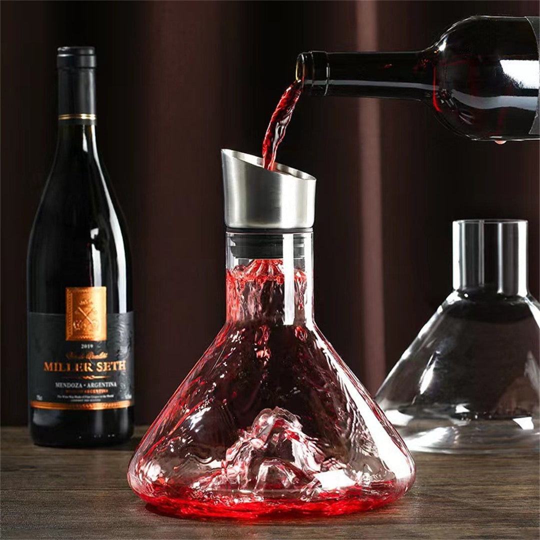 Skanto | Drømmeaktig Mountain Premium Krystall Vin Karaffel