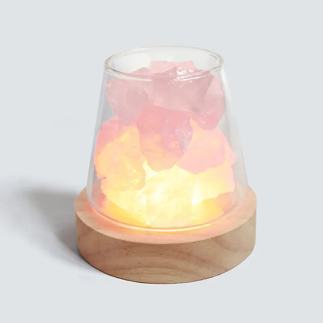 Skanto | Himalaya Saltlampe - Krystall Nattlys & Aromaterapi Diffuser