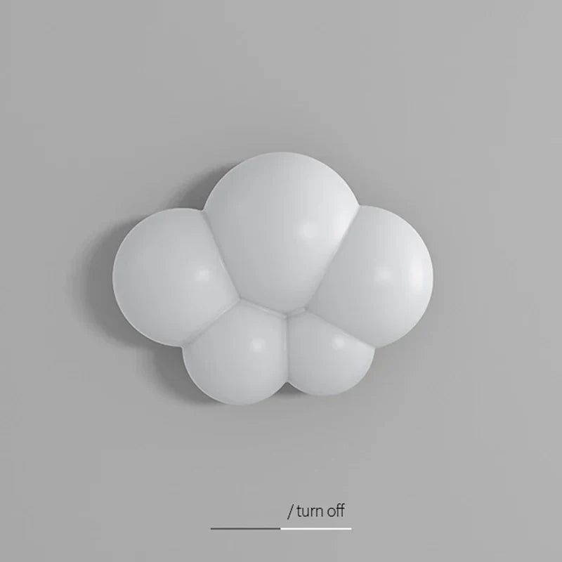 WhiteCloud Lampe – Stilren LED Veggbelysning for Barn Skanto