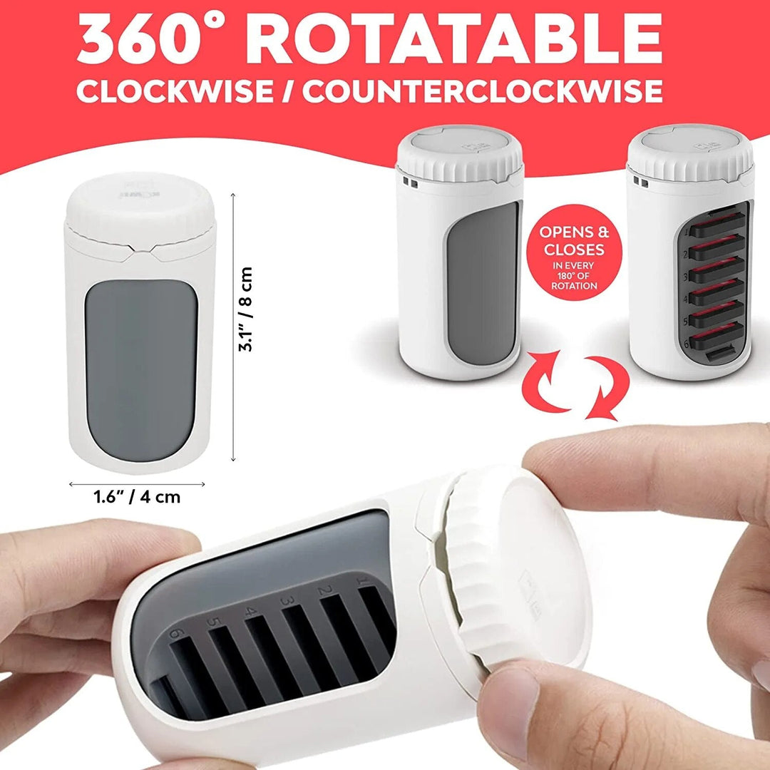 Roterende Minnekort Holder Organisator | Skanto