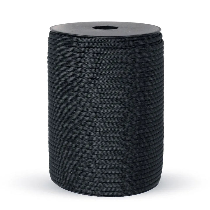 Skanto | 550 Militærstandard Paracord Seil: 100m 4mm Utendørs overlevelsesutstyr for fallskjerm, telt, lanyard, belte - 9-kjerne snor for camping & nødsituasjoner