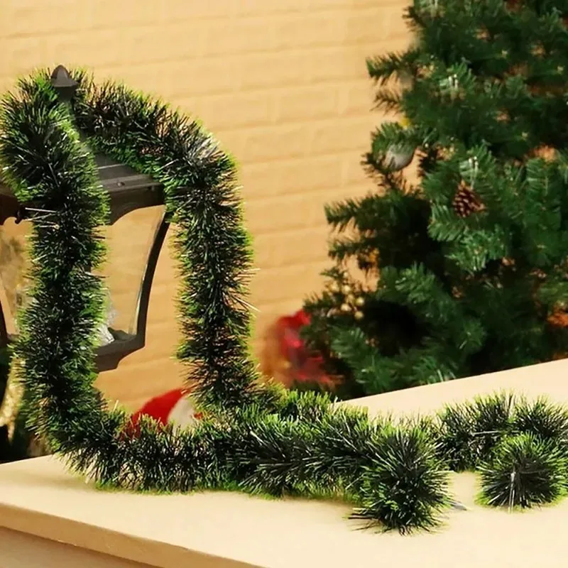 Juledekorasjon Garlands – Kunstig Gran Garland for Innendørs og Utendørs Dekorasjon | Skanto