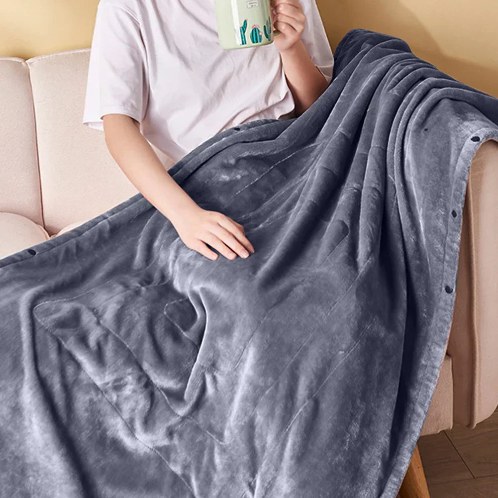 Skanto | ThermoCozy - USB Elektrisk Teppe med 3 Varmeinnstillinger