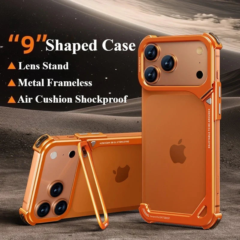 Skanto | Metal Rammefri Bumper iPhone17 Shield