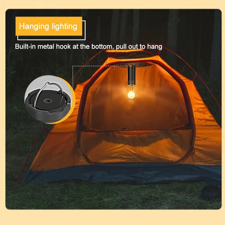 Skanto | Multifunksjonell LED Campinglykt & Stativ