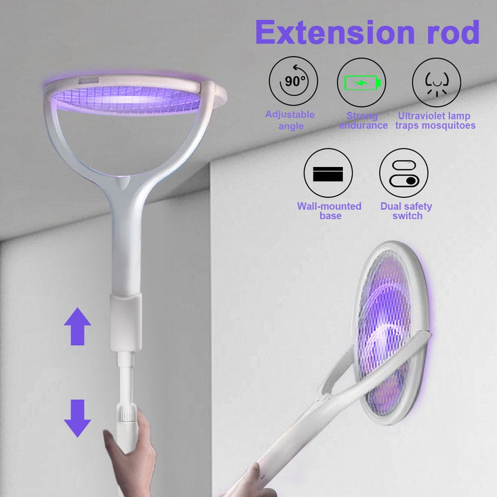 6in1 Roterbar Elektrisk Myggfanger | Skanto