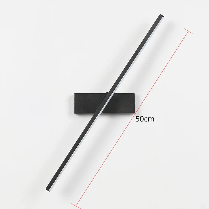 Skanto | AuroLite Justerbar LED Vegglampe | 330° Svingbar | Moderne Design for Soverom & Stue | Aluminium