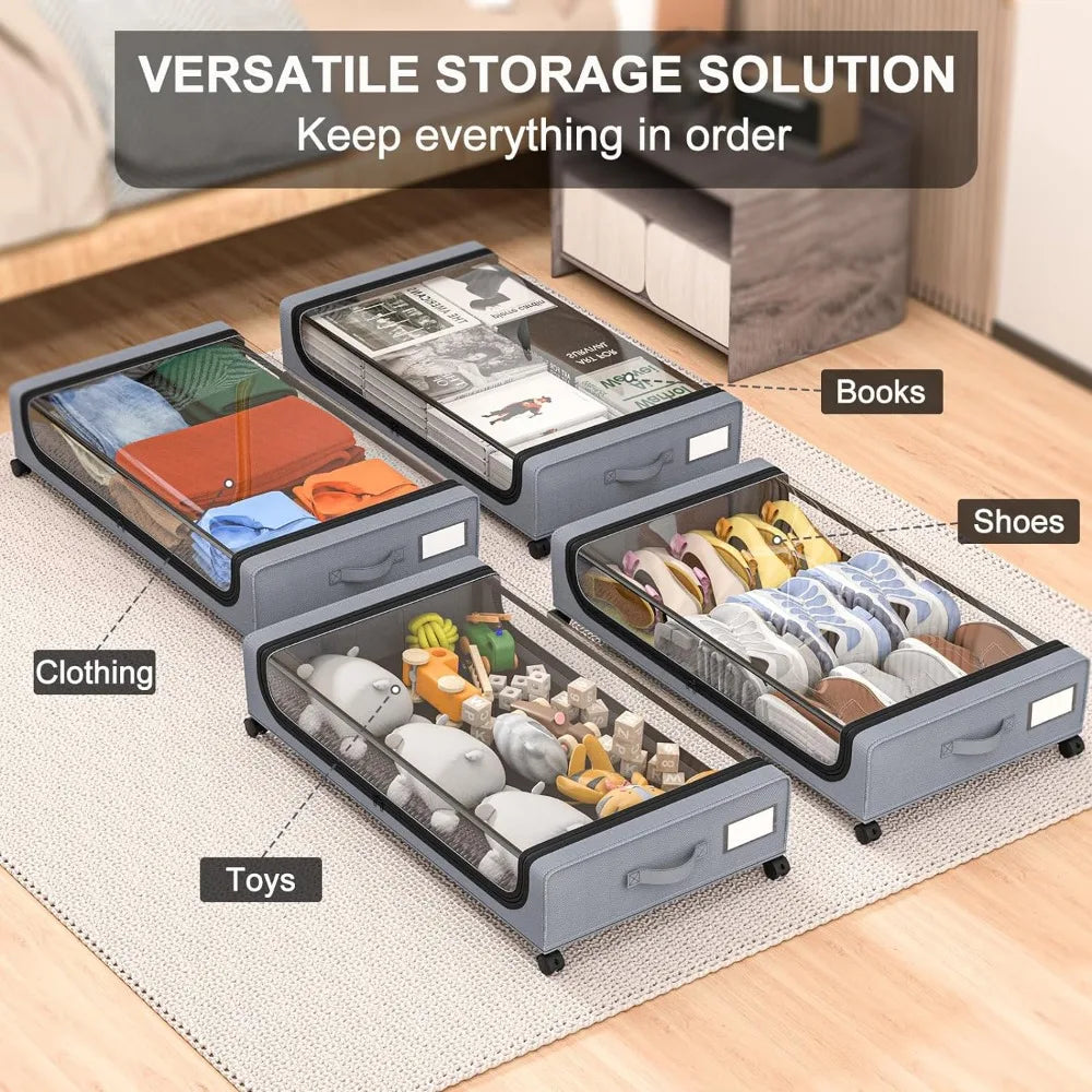 Underbed lagring StackaSkantoe hjulboksorganisator | Skanto