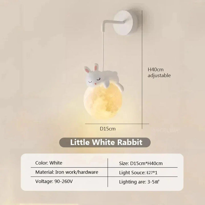MoonGlow Light - Stilfulle LED Vegglampe for Rom Skanto