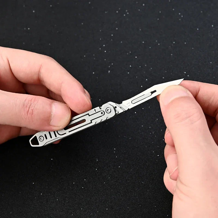 Skanto | Utbyttbare blader Faltbar EDC-kniv
