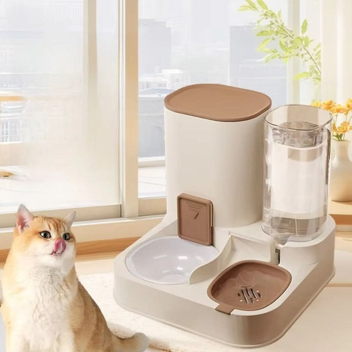 Skanto | Automatisk Mat- og Vann Dispenser for Kjæledyr