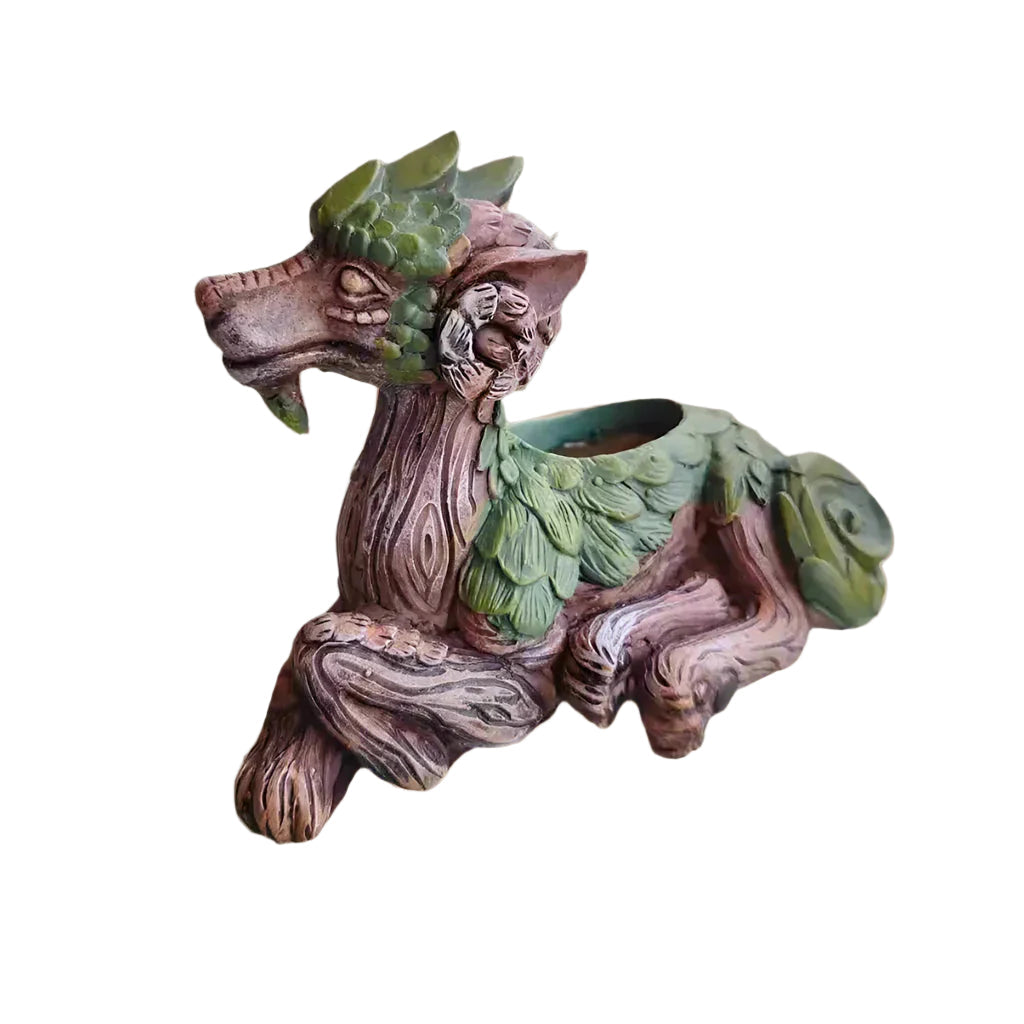 WhimsiDragon Sukkulentplanteboks med Lekent Fantasidesign