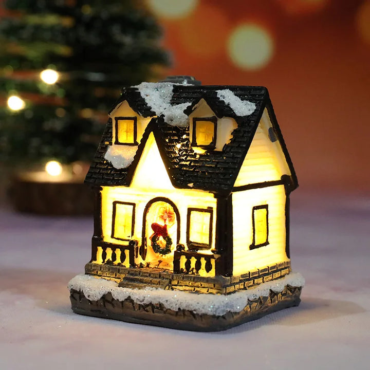 LED julebelysning hus – kreativ dekor for festlige anledninger | Skanto