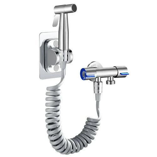 Skanto | 304 rustfritt stål håndholdt bidet sprøytesett - selvrennende dusjhode for toalett bidet kran - hygienisk sprøytepistol