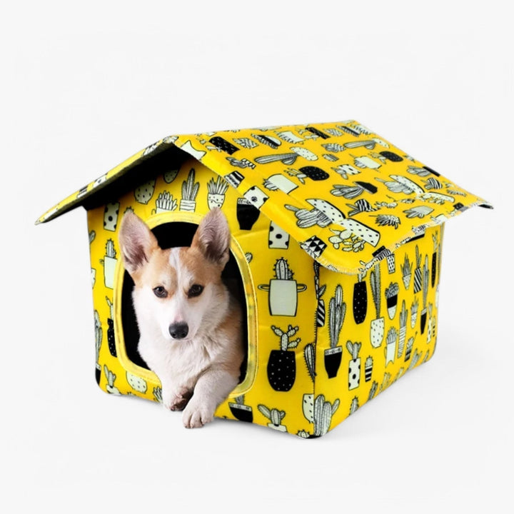 Weatherproof Animal House "CozyNest" for Cats and Small Dogs | Skanto