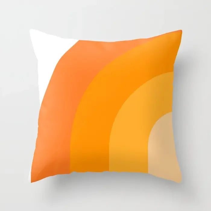 Moderne abstrakt geometriske fargerike putetrekk 45x45cm putetrekk for sofa kasteputer 60x60cm 50x50cm trendy hjemmedekor | Skanto