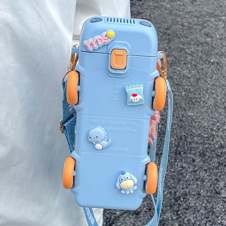 Skanto | Søt Bus Leak-Proof Little Rider Vannflaske