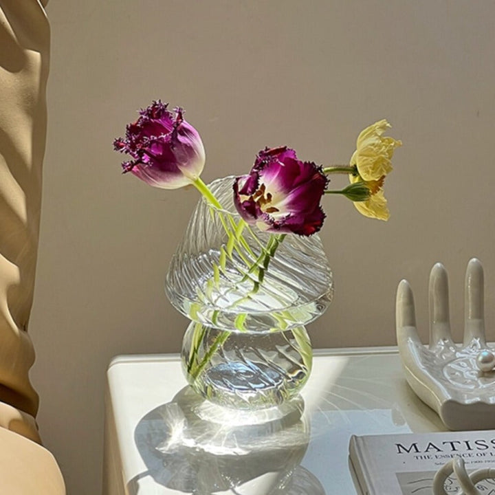 Nordisk Stripete Glassvase | Skanto