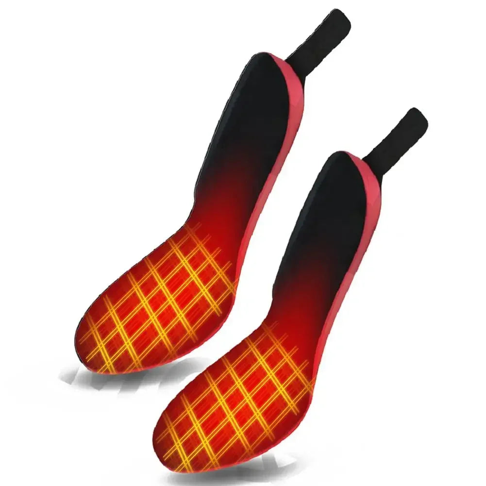 Skanto | Oppladbare Varmematter WarmStep Pro | Oppladbar med Fjernkontroll | 3 Varmeinnstillinger | Klipp-til-passform | Elektriske Fotvarmere for Vinter & Utendørs