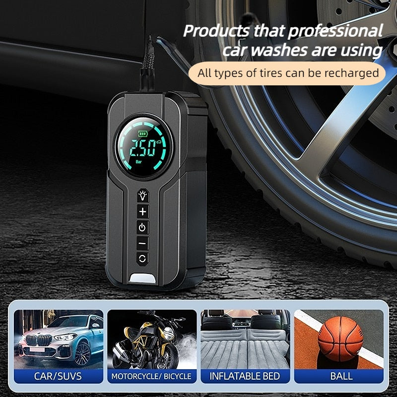 Skanto | CarBoost Smart Digital Dekkpumpe