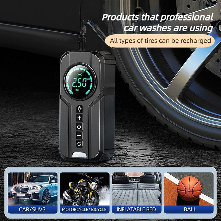 Skanto | CarBoost Smart Digital Dekkpumpe