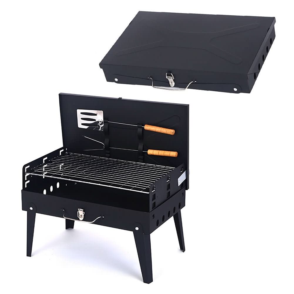 Skanto | Sammenleggbart stål hagegrill for camping & hage