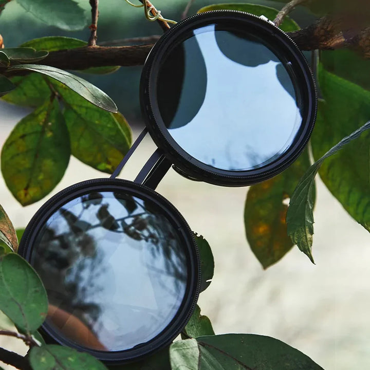 Skanto | ShadowSunglasses | Solbriller med svarte linser Stilig UV-beskyttelse Motemode