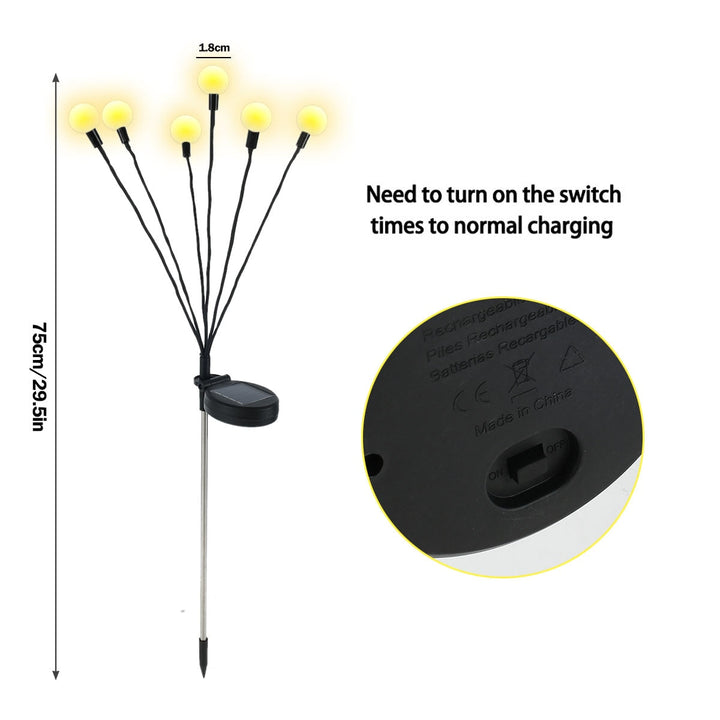 Firefly Garden Solar LED Utendørs Lys | Skanto