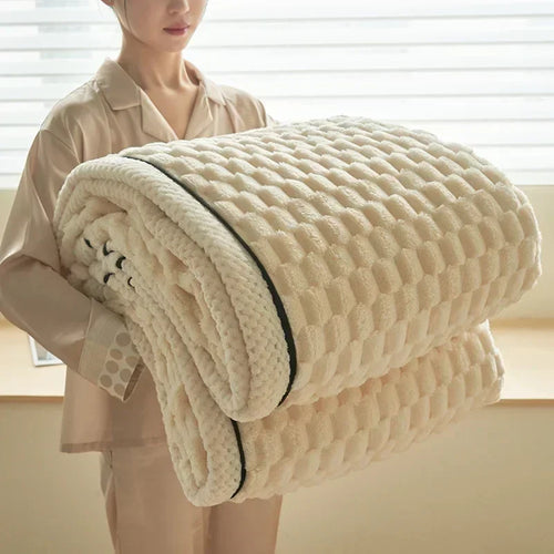 Skanto | Velutura Plysjteppe laget av Turtle Velour | Fluffy & Varm | For Seng, Sofa & Reiser | Anti-Pilling | Ulike Størrelser & Farger