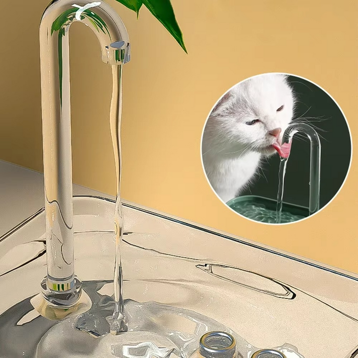 Skanto | Crystal Clear USB Katt Vannfontene med avansert filtreringssystem
