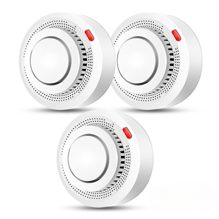 Skanto | Smart WiFi Røykvarsler Brannalarm 85dB – SafeSense