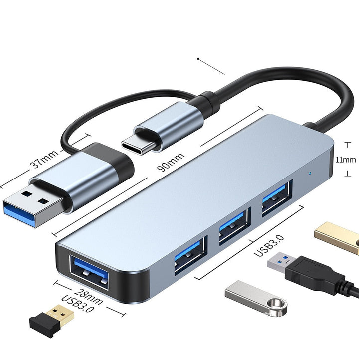 Skanto | Thunderbolt 3 USB-C Hub med HDMI, PD, SD/TF for MacBook Air M1 og iPad Pro