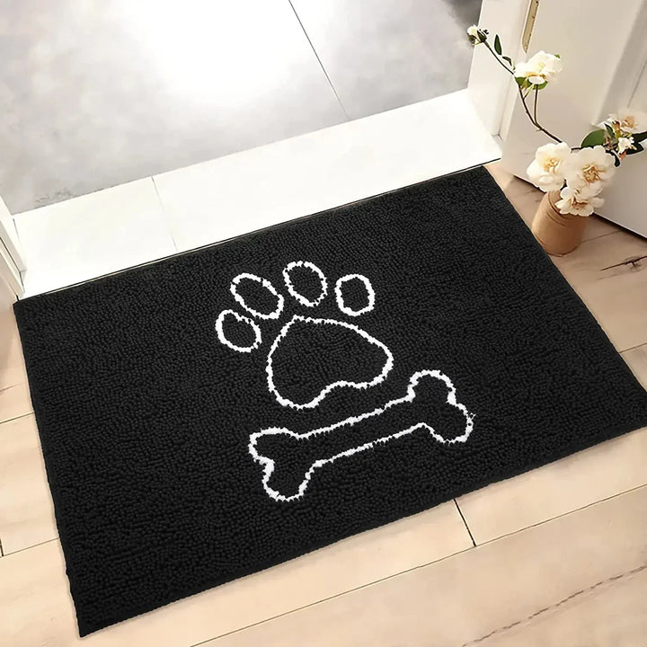 Skanto | Hund Dørmatte – Super Absorberende, Rutsjebeskyttende Matte