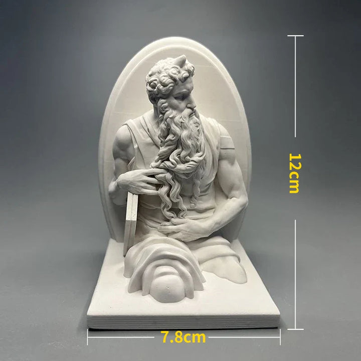 Skanto | Nordisk INS Stil Karakter Gips Statue DIY Malt Skisse Fotografi Rekvisitter Bord Dekorasjoner Hjem Kunst Gips Dekorasjon