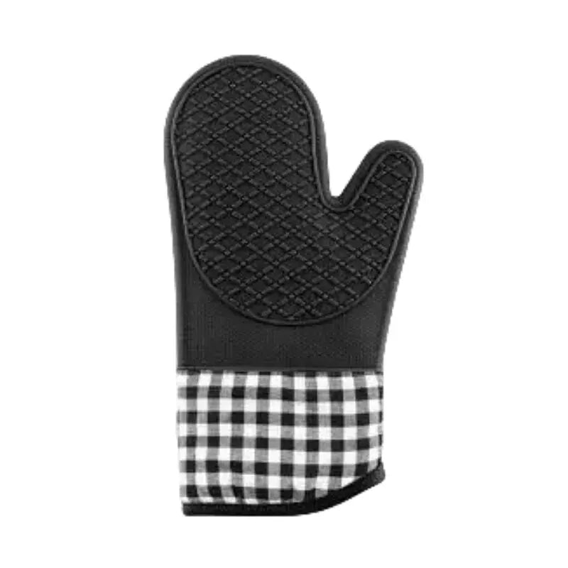 Skanto | ThermoGrip Silikon Kjøkkenhanske | Varmeresistent opp til 250 °C | Rutsji-fri & Forlenget | Antiskoldbeskyttelse for Ovnen & Grill