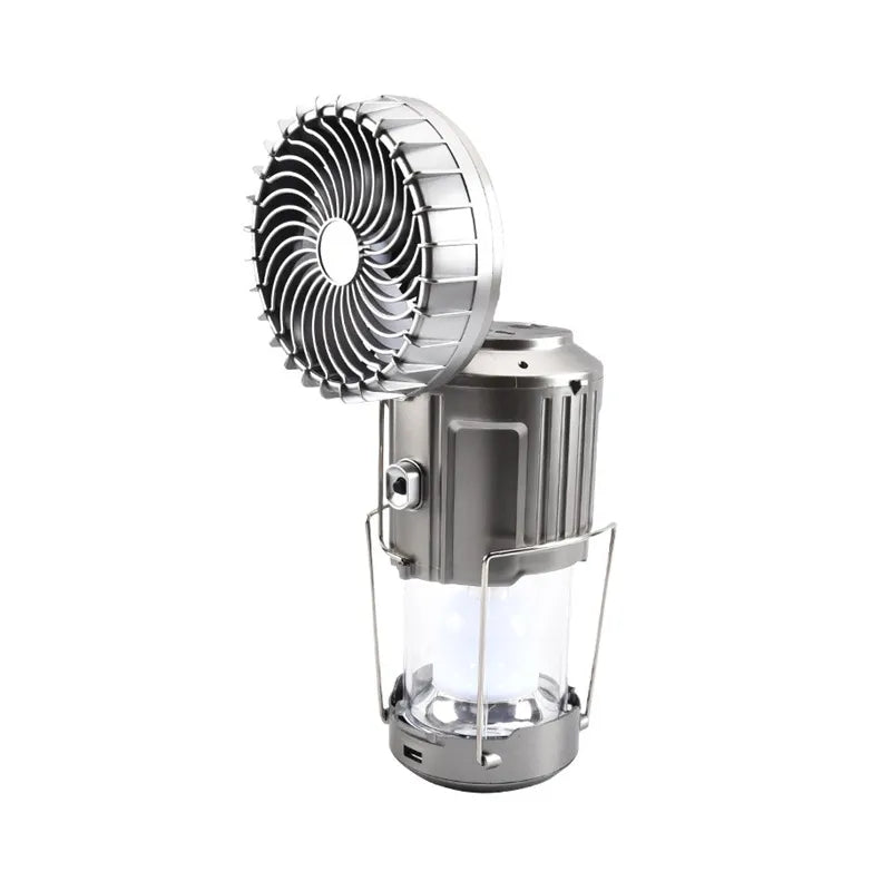 Innebygget vifte fisking LED teltlampe | Skanto