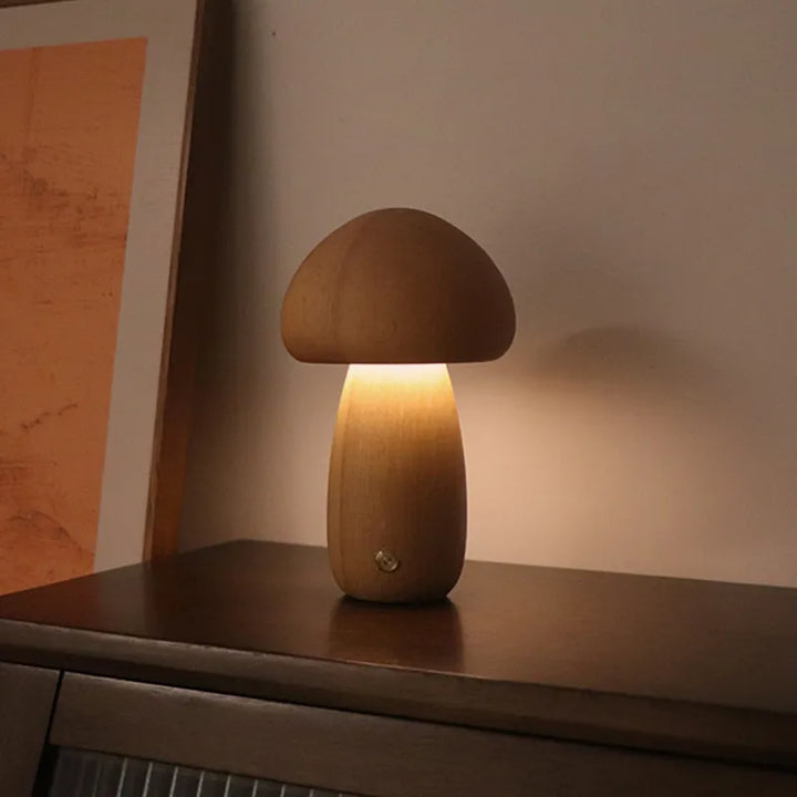 Trådlampe LED Bordlampe - Stilrent og Oppladbart Belysning for Hjem | Varm Hvit Lys | Skanto