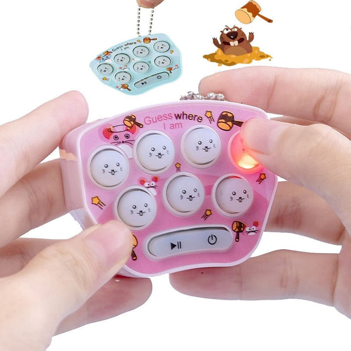 Skanto | Mini Pocket Whac-a-mole Nøkkelring Leketøy