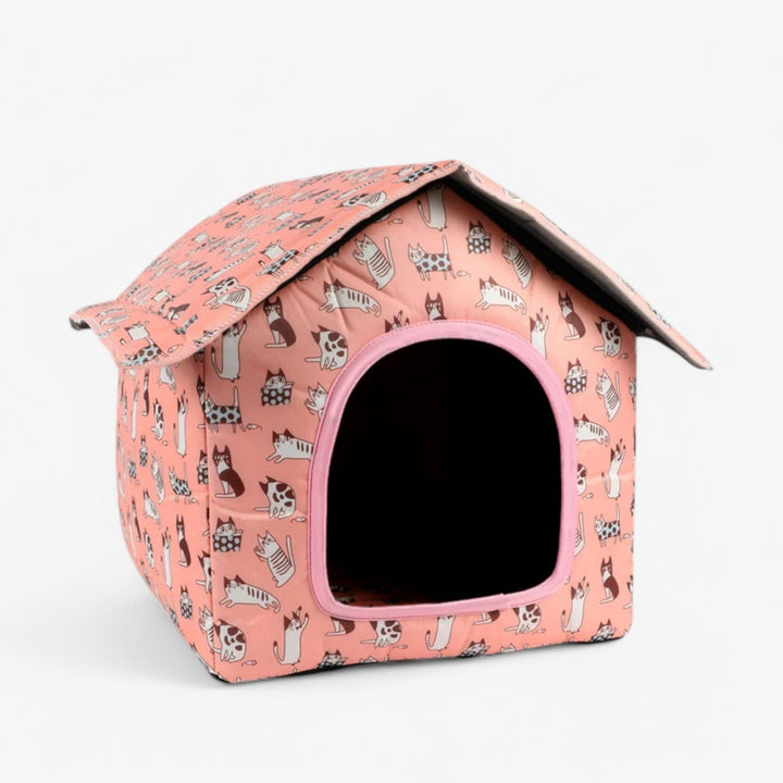 Weatherproof Animal House "CozyNest" for Cats and Small Dogs | Skanto