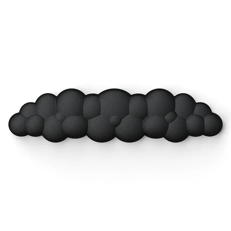 Skanto | Cloud Memory Foam Musmatte med Håndleddstøtte - Anti-Sklisikker Kontor- og Gaming Tastaturstøtte
