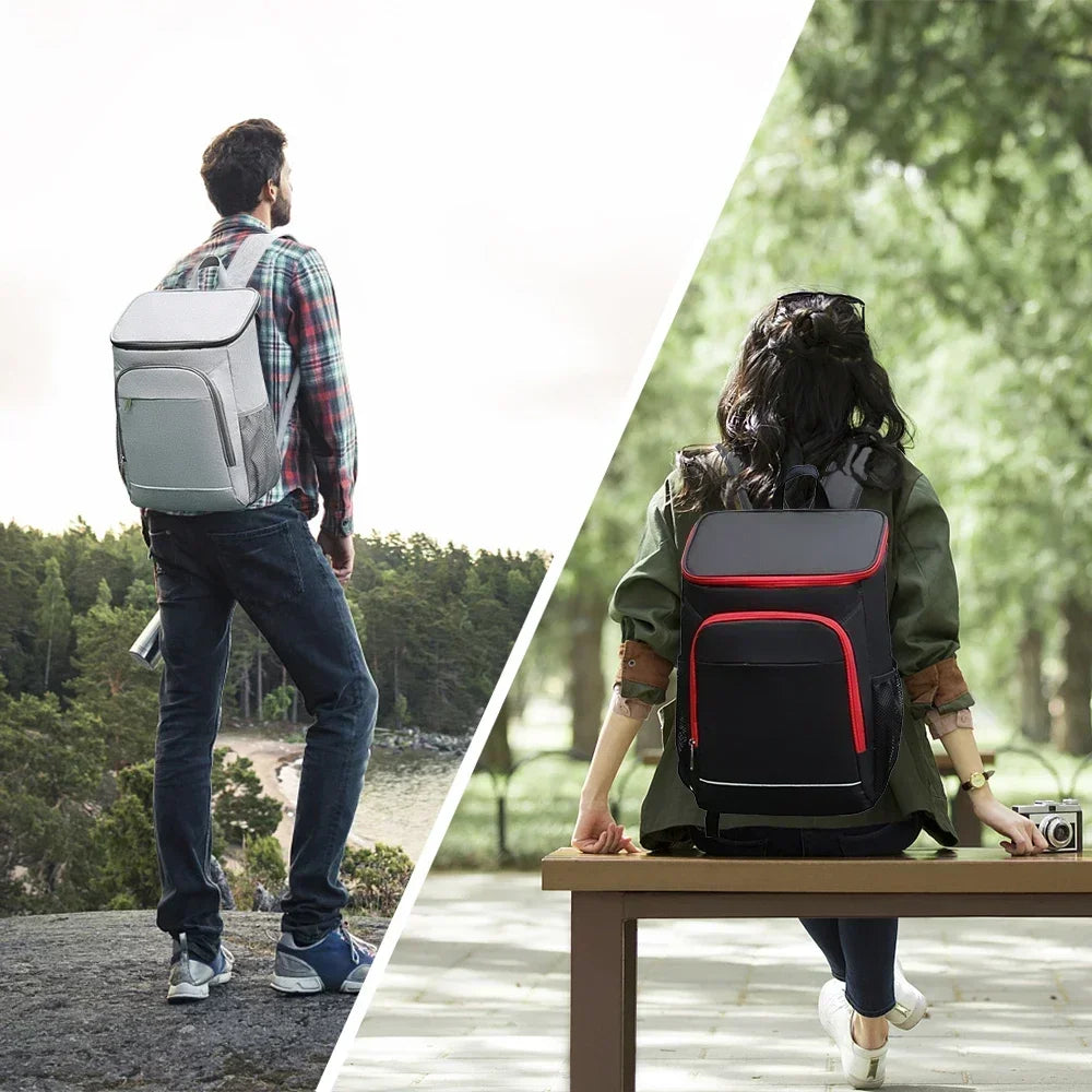 Skanto | FrostoPak Kjøleryggsekk 30L | Lekkasjefri & Isolert | For Camping, Fotturer & Pikniker | Oxford Stoff